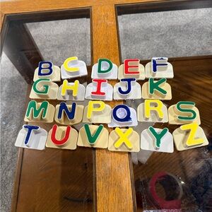 Learning Path Leapfrog Fridge Phonics Replacement Alphabet  2"x1½"